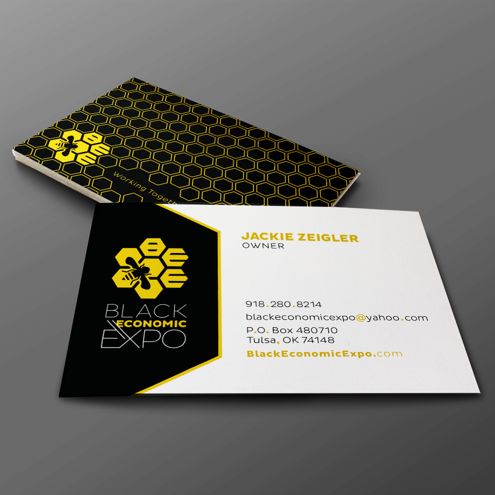 Black Economic Expo Business Cards