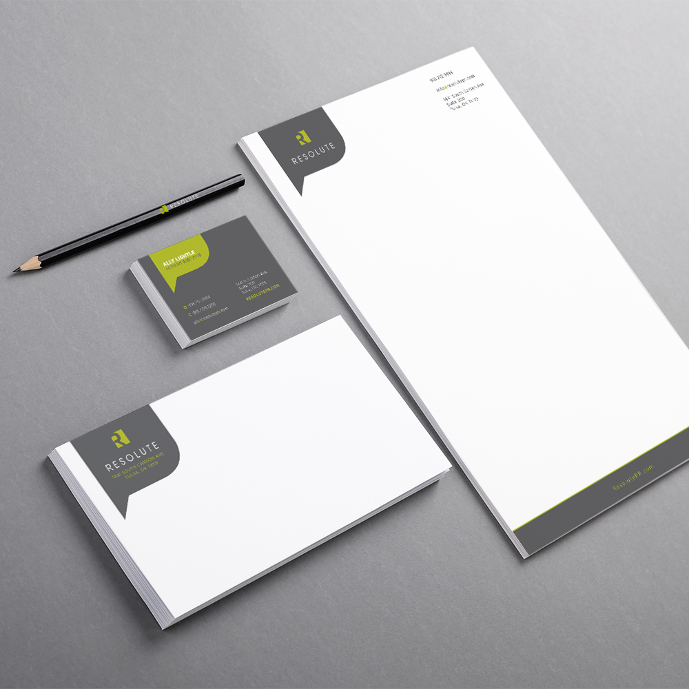 Resolute PR Stationery